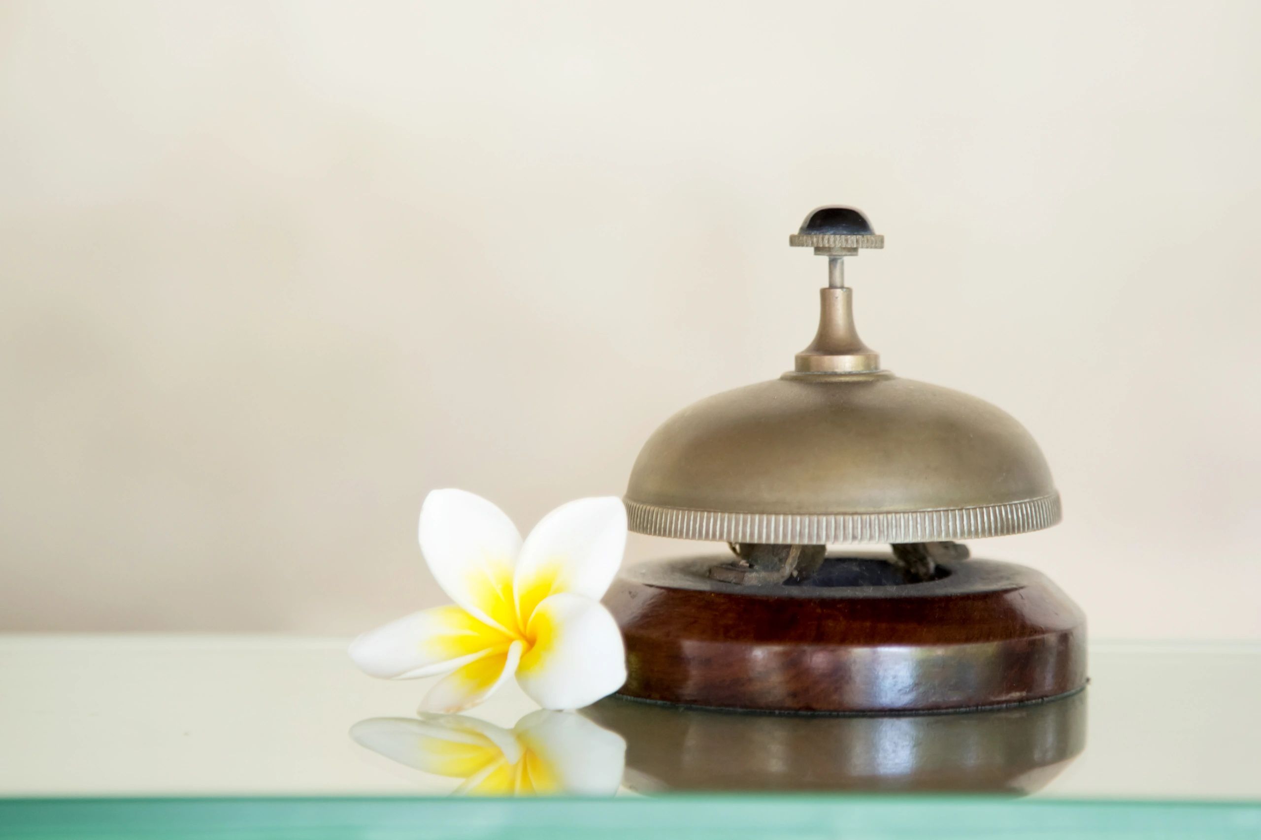 Luxury hospitality service detail